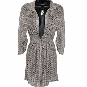 elif by Jordan Taylor Cover Up Silver M